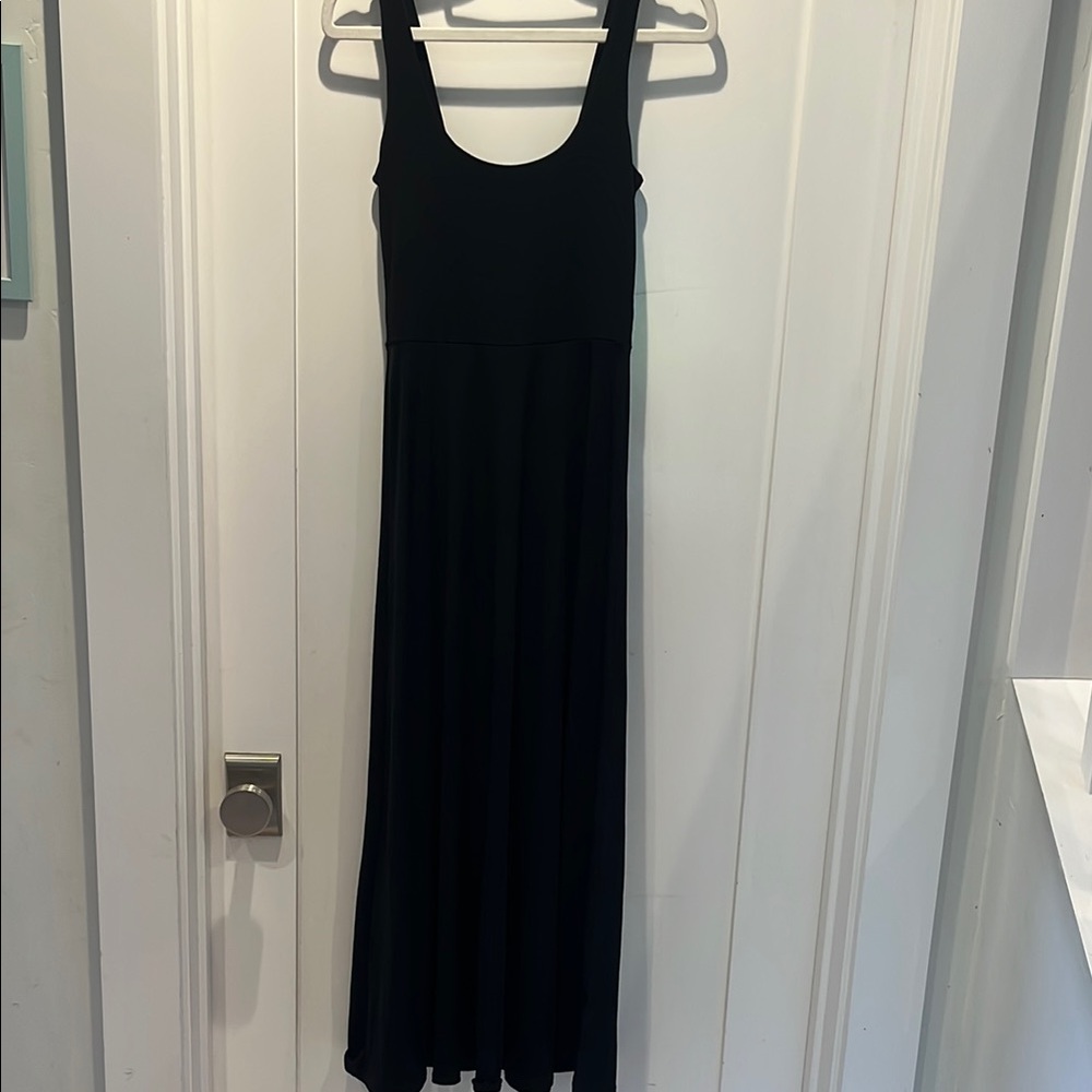 COPY - J. Crew Black Maxi Dress Sleeveless Scoop Neck
